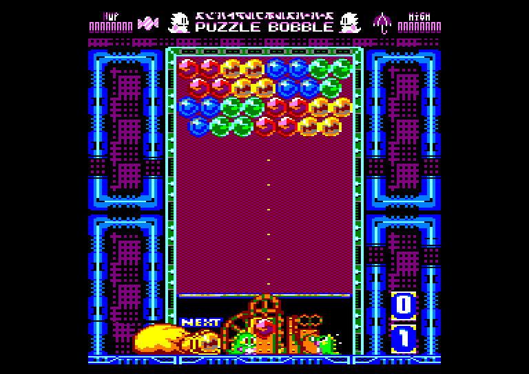 Amstrad CPC, Puzzle Bobble