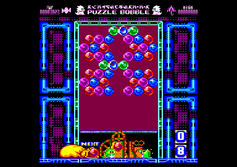 Amstrad CPC, Puzzle Bobble