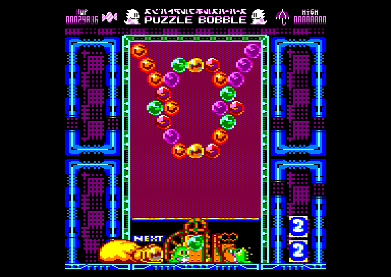 Amstrad CPC, Puzzle Bobble