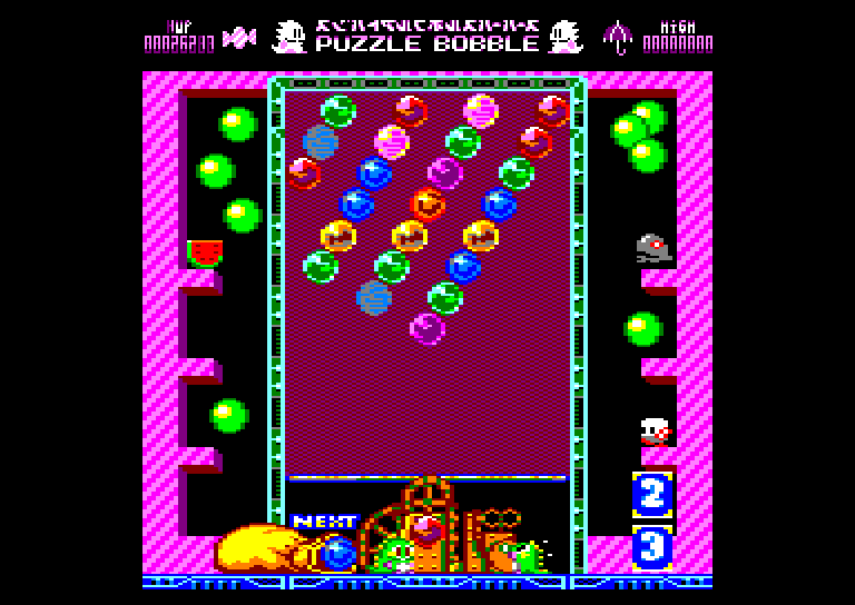 Amstrad CPC, Puzzle Bobble