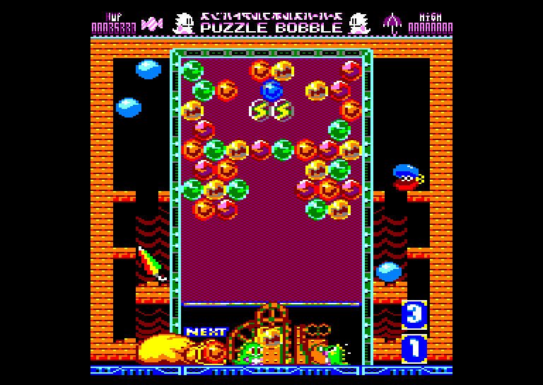 Amstrad CPC, Puzzle Bobble