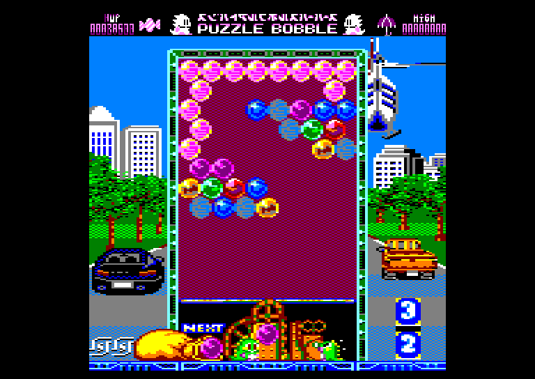 Amstrad CPC, Puzzle Bobble