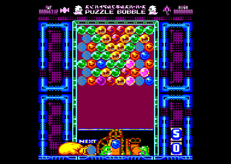 Amstrad CPC, Puzzle Bobble