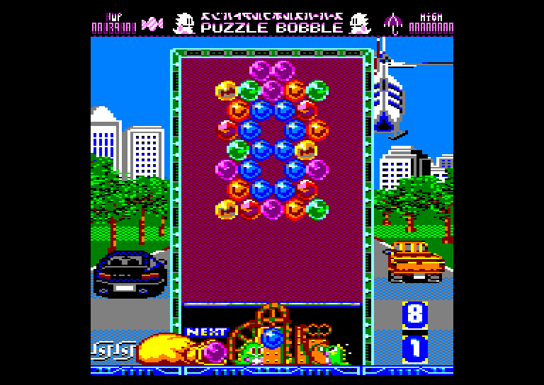 Amstrad CPC, Puzzle Bobble