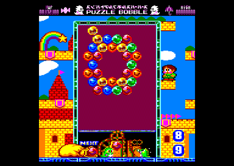 Amstrad CPC, Puzzle Bobble