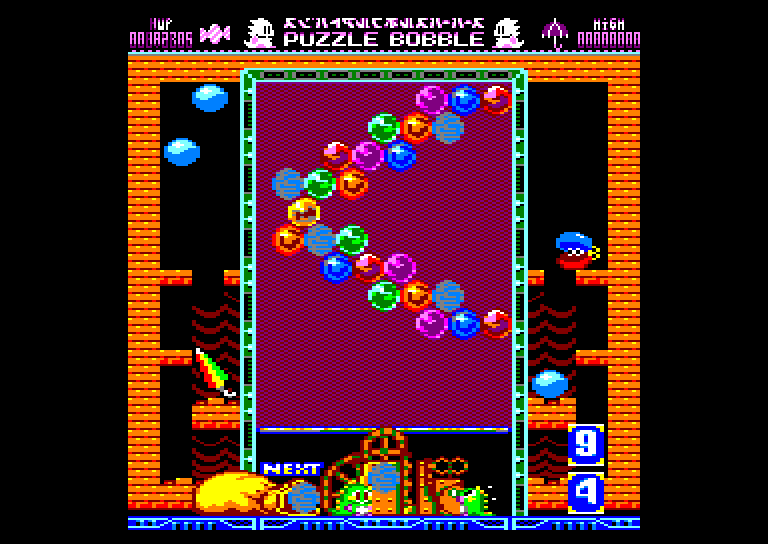 Amstrad CPC, Puzzle Bobble