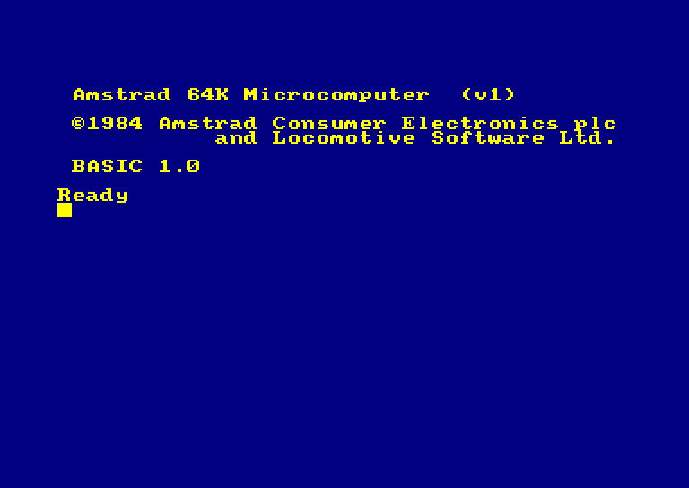 Jeux Amstrad CPC 464, 664, 6128