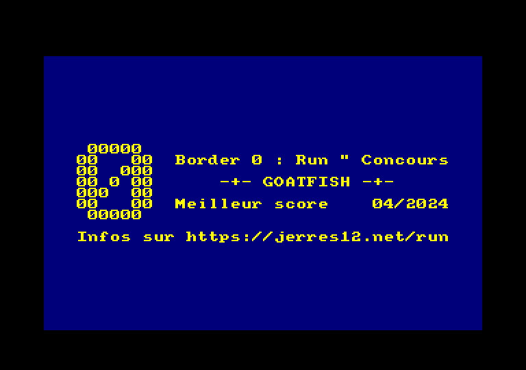 Amstrad CPC, Goatfish