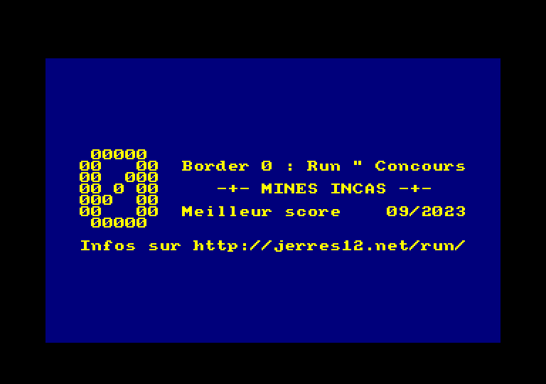 Amstrad CPC, Mines Incas
